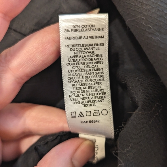 EUC slim fit Express button down dress shirt - Picture 4 of 8